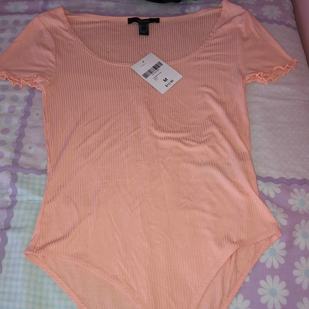 pink bodysuit